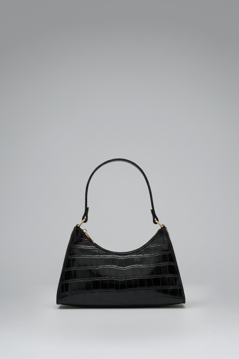 Maison Celin - Glänzende Ledertasche