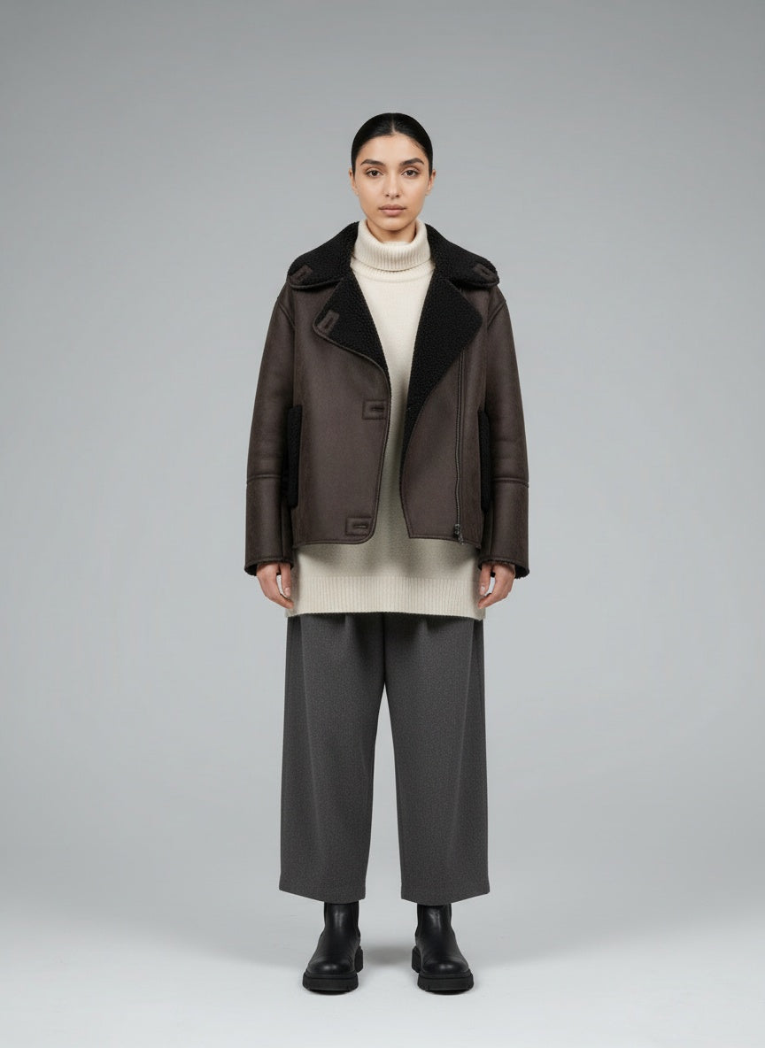 Full body view of the model wearing Clara™ | Jacke