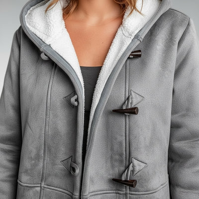 Detail shot of Claire™ | Wintermantel mit Fleece-Futter