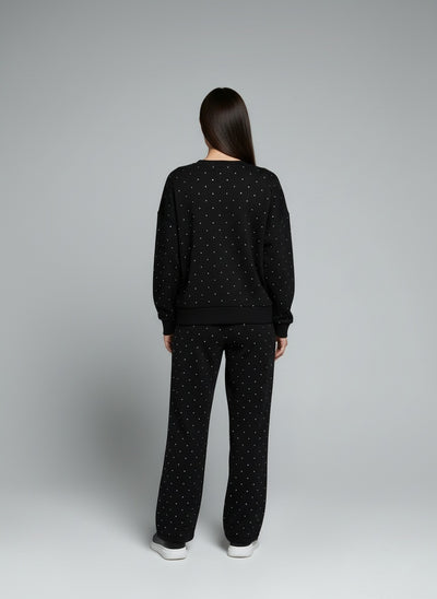 Back pose of the model wearing Amélie™ | Diamant-Set